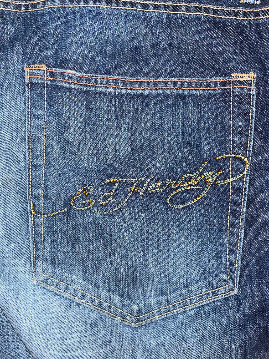 Ed Hardy Bulldog jeans