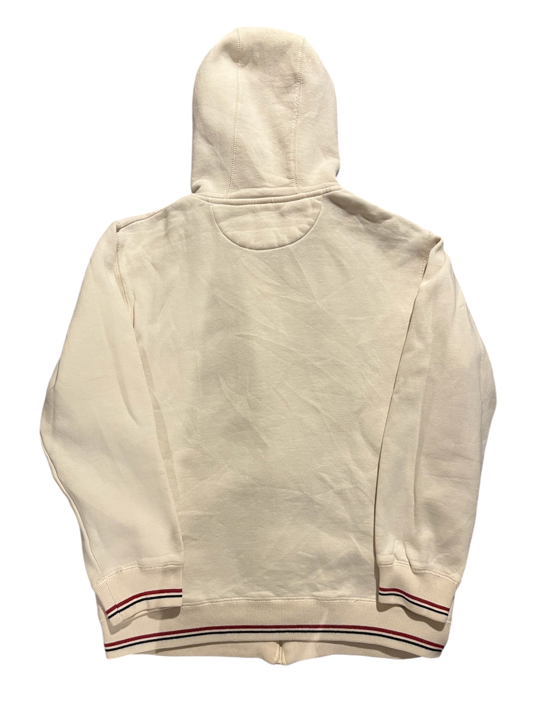 White/Oatmeal Ecko Zip Hoodie