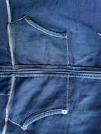 True Religion Zip Hoodie with white stiches