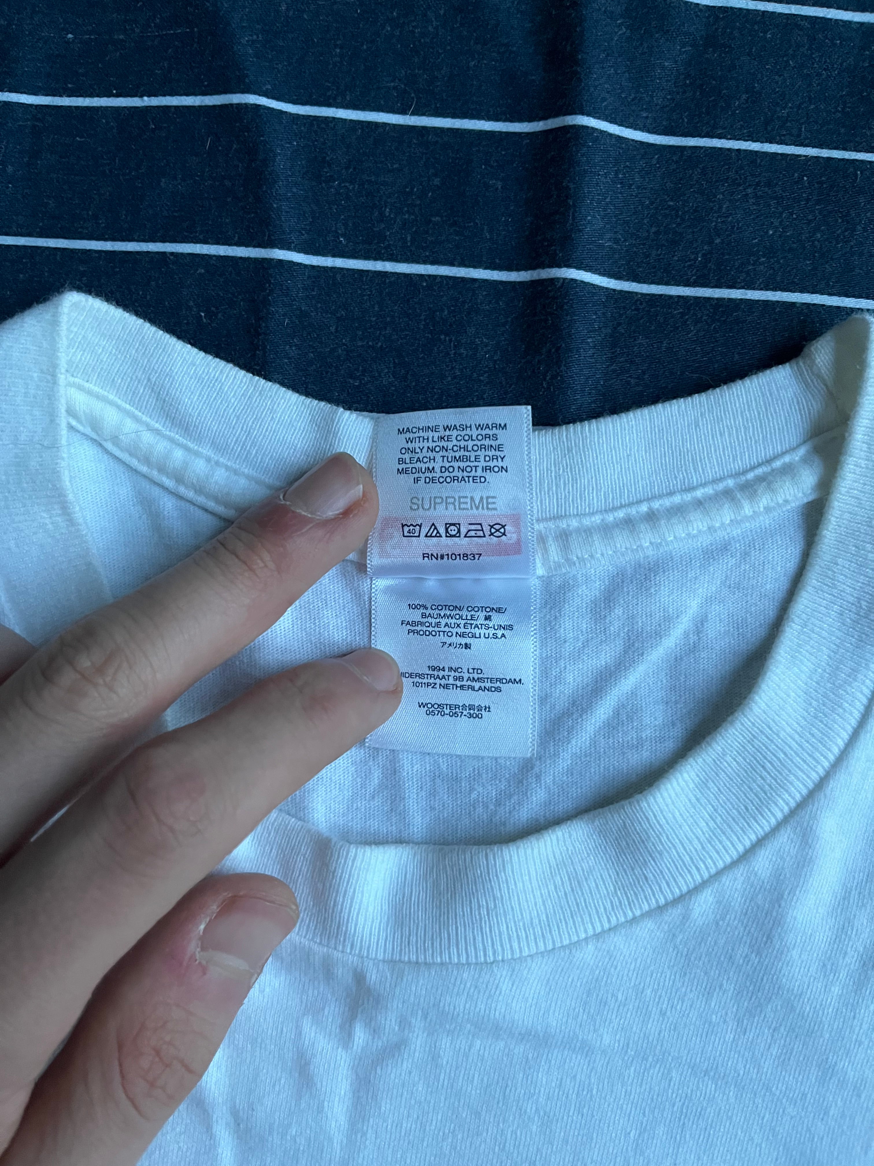 White Supreme Snatchers ss23 Tee