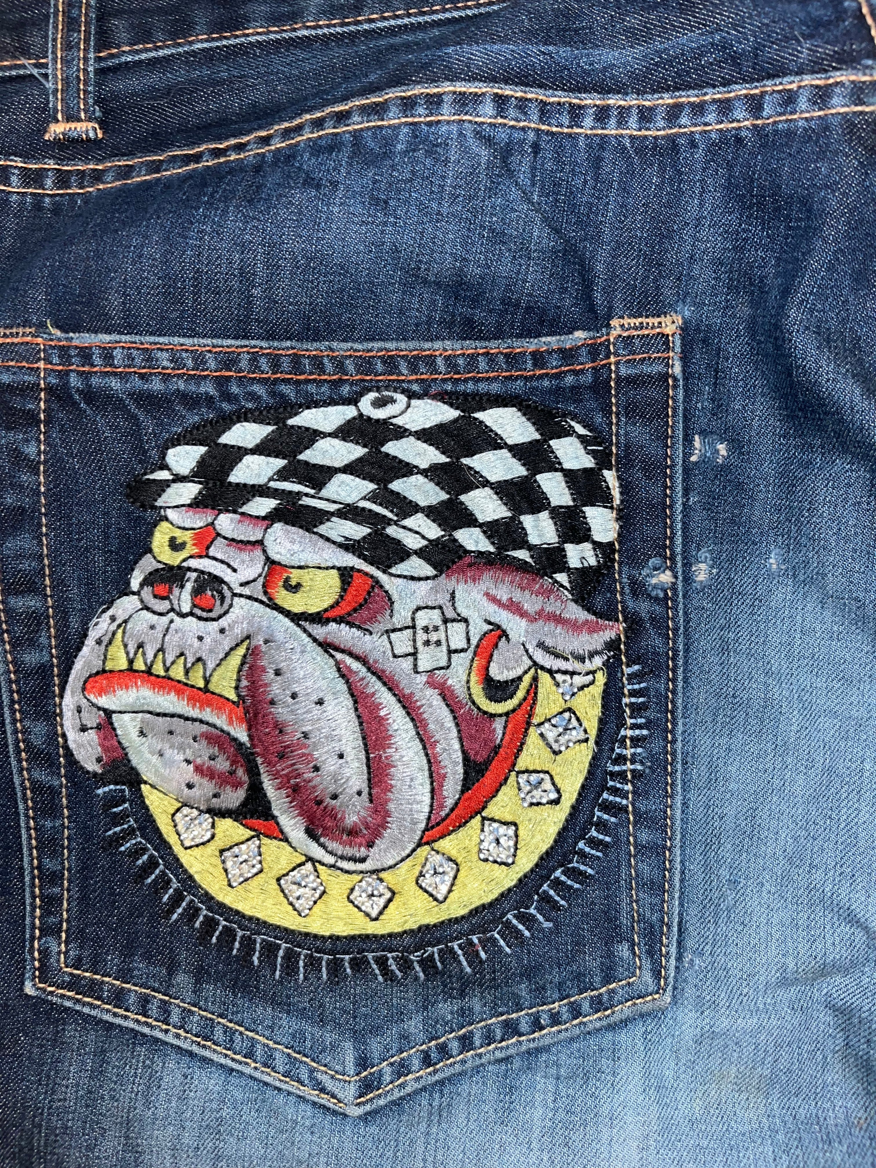 Ed Hardy Bulldog jeans