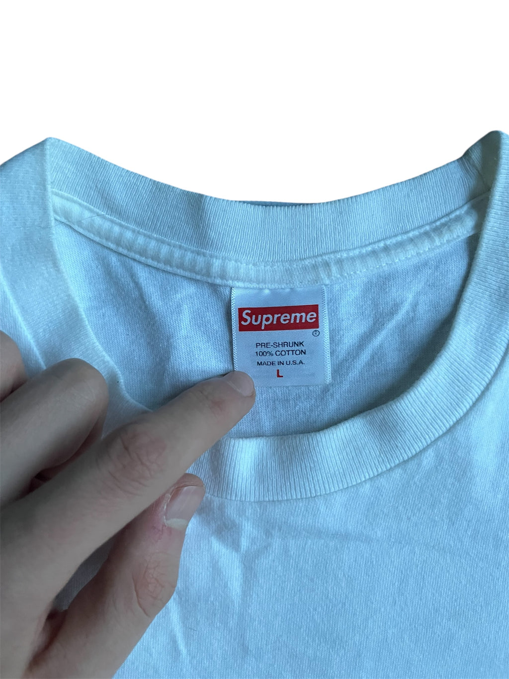 White Supreme Snatchers ss23 Tee